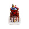 Table composition 'Festive carriage', polystone, 21 cm, LEMAX