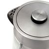 Kettle KITFORT CT-601, 1.7 litres, 2500 w, closed heating element, 4 heating modes, glass, silvery