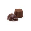 Gift set of chocolates "girl on a sled"
