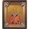 Icon with different faces of saints