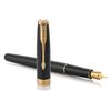 Parker / Fountain pen Sonnet Core F530 Lacquer Black GT F 0.5 mm