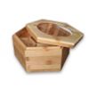 Wooden gift wrap