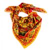 Золотая Хохлома / Natural silk scarf