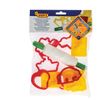 Mold for molding JOVI (Spain), 12 PCs (6-sided, 6 cross-cutting and rolling pin)