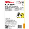 Dust collectors 30L / 480h600mm / 5pcs / 3-layers / synthetic _Filtero KAR20Pro