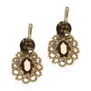Lace earrings "Monica" gold