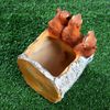 Хорошие сувениры / Figured planter "Three squirrels on a stump" 14x15 cm
