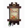 Универсальный свиток / Universal scroll / Handmade wooden wall key holder "Happiness - poppies"