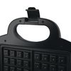 TOster-waffle SCARLETT SC-WM11901, 700 W, 2 toast, mechanical control, plastic, black