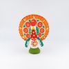 Дымковская глиняная игрушка / Clay figurine "Turkey"
