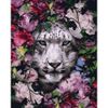 Опт-картина / Painting by numbers 40x50 Bars in flowers