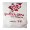Bags "T-shirt", SET 100 pcs., 28x14x50 cm, HDPE, "Thank you for buying" Rose ", 15 microns