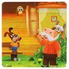 Умка / Umka / Book with puzzles "Burenka Masha. Friendly family"