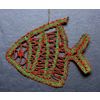 Souvenir "Christmas toy" handmade lace