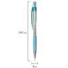 Pencil mechanical BRAUBERG "Elegant", body cuts, rubber grip, 0.5 mm