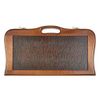 GamesDealer / Cuero de backgammon "Cobra" pequeño con mango (Rusia, madera, 40x20x5 cm)