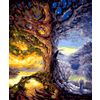 ВанГогВоМне / Dipingi con il numero "Albero della vita" 40x50 cm