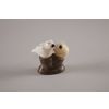 Souvenir "bird on stand" hand carved stone
