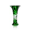 Гусевской Хрустальный завод / Crystal vase for flowers "Peterhof" medium green
