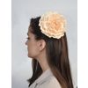 Milotto / Hairpin-brooch "Rose" cream
