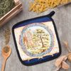 Этель / Ethel / Potholder "Renaissance" 19x19cm, 100% x / l, wadding 250g / m2
