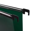 Hanging folder A4 (350х245 mm), up to 80 sheets, SET of 5 PCs, plastic, green, BRAUBERG (Italy)