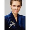 Lace brooch "Deer"