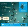 Kaemingk / Ghirlanda albero di Natale a strati 210 cm Easy Light - Lumineo Snake, 700 LED bianco caldo, PVC verde, dimmer, IP44