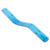 Set drawing large flexible BRAUBERG "FLEX" (line 30 cm, a triangle, a protractor), assorted
