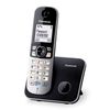 Cordless telephone PANASONIC KX-TG6811RUB, memory of 50 numbers, caller ID, repeat, speakerphone, polyphony, black