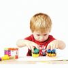 Finger paints JOVI (Spain), set of 6 colors for 125 ml, 9 items, oilcloth