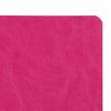 BRAUBERG  / "Metropolis Ultra" deri görünümlü defter, 80 yaprak A5 (148x218 mm), elastik bant, pembe