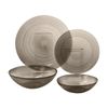 LUMINARC / Louison Eclipse table set, smoked glass, 20 pieces