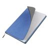 BRAUBERG  / Bloc de notas "Tweed" azul, 112 hojas A5 (148x213 mm), debajo de la tela, línea