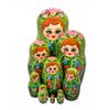 Золотая Хохлома / Matryoshka unconventional 9 dolls