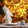 Зимнее волшебство / Soft toy "Santa Claus in a hat with circles-long legs"