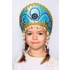 Русский народный костюм  / Kokoshnik "Alina", 11 cm