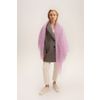 Оренбургский Пуховый Платок / Openwork downy shawl, color lilac