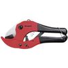 MATRIX plastic pipe scissors, steel, 2 cutting edges, cut diameter up to 42 mm