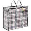 ЛЮБАША / Household bag-trunk, polypropylene, 50x45x25 cm, 56 liters, black-red, 130 g / m2
