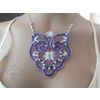 Елецкие кружева / Yelets lace / Set "Decoration on the neck and bracelet" lace