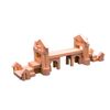 DESIGNER wooden TABLE in the open packaging in the thermo - 90 parts unpainted for children from 3 years