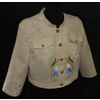 Елецкие кружева / Yelets lace / Jacket for women, linen with embroidery