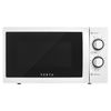 VEKTA MS720BHW microwave oven, 20 litre volume, 700 watt power, mechanical control, timer, white