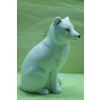 Ярославская майолика / Christmas tree toy "Arctic fox"