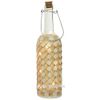 Kaemingk / Greek White bottle light 30 cm battery operated, glass