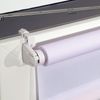 Tenda a rullo BRABIX 80x175 cm, trama - lino, protezione 55-85%, 200 g/m2, bianco
