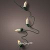 Kaemingk / Garland Candles Martine, 30 candles on clips, 11.6 m, green PVC, IP20
