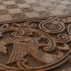 GamesDealer / Backgammon intagliato "Aquila" Lux, Haleyan