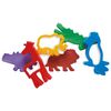 The plasticine plant-based JOVI (Spain), set "Zoo", 5 colors, 20 items